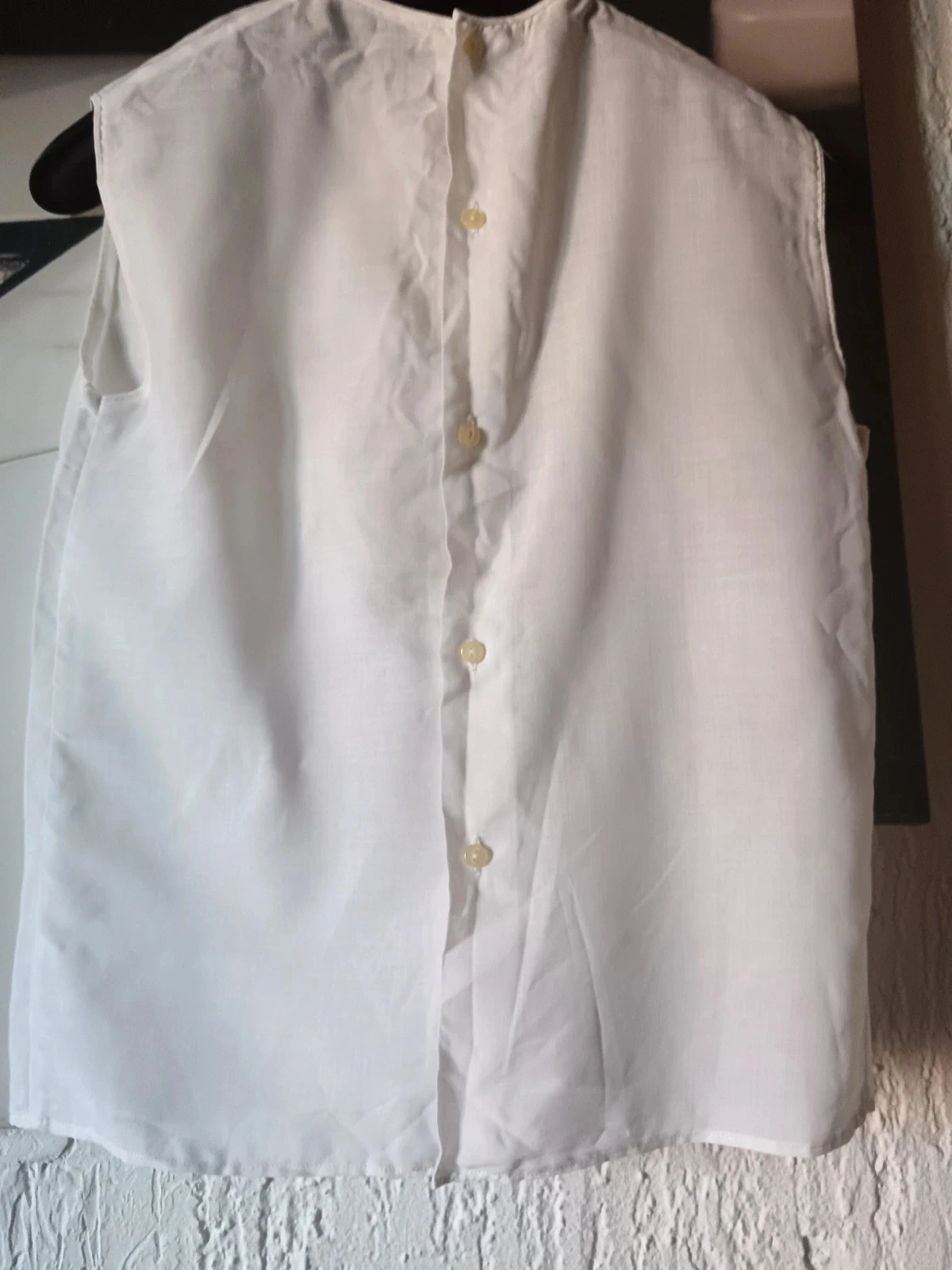 Vintage white blouse – photo 3